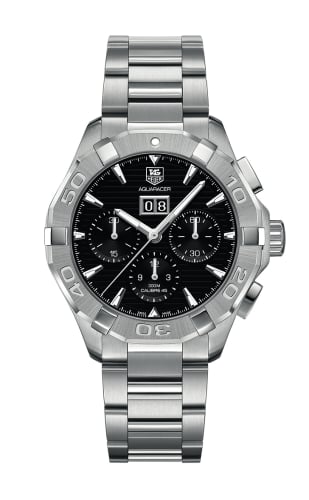 TAG Heuer Aquaracer 300M Calibre 45 43 Stainelss Steel / Black / Bracelet