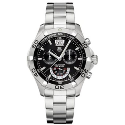 TAG Heuer Aquaracer 300M Quartz Chronograph 43 Stainless Steel / Black / Bracelet