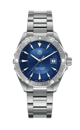 TAG Heuer Aquaracer 300M Quartz 40.5 Stainless Steel / Blue / Bracelet