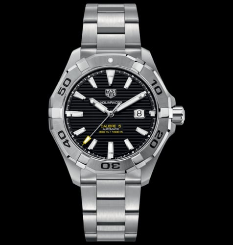 TAG Heuer Aquaracer 300M Calibre 5 41 Stainless Steel / Black / Steel