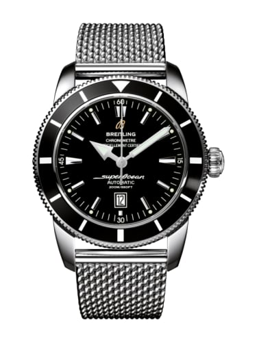 Breitling Superocean Heritage 46 Stainless Steel / Black / Black /
