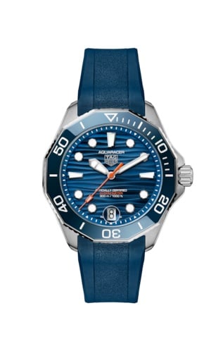 TAG Heuer Aquaracer Professional 300 42 Stainless Steel / Blue / Rubber