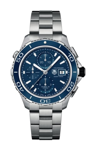 TAG Heuer Aquaracer 500M Calibre 16 43 Stainless Steel / Blue / Bracelet