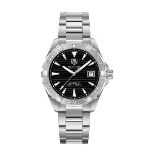 TAG Heuer Aquaracer 300M Calibre 5 41 Stainless Steel / Black / Bracelet