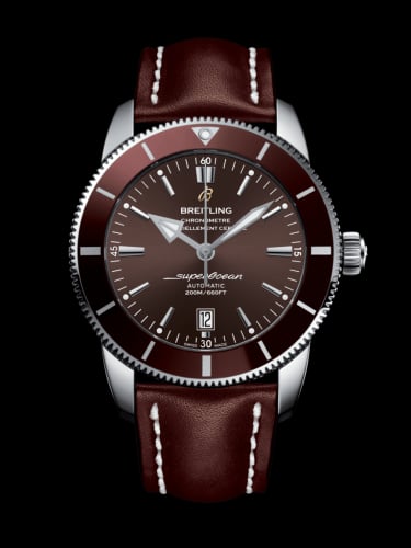 Breitling Superocean Heritage II 46 Stainless Steel / Bronze / Bronze / Calf / Folding