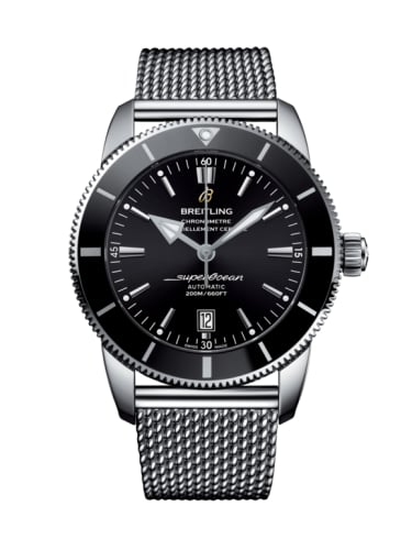Breitling Superocean Heritage II 46 Stainless Steel / Black / Black / Bracelet