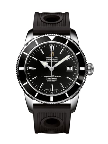Breitling Superocean Heritage 42 Stainless Steel / Black / Volcano Black / Rubber