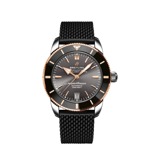 Breitling Superocean Heritage II B20 Automatic 42 Stainless Steel / Red Gold / Antracite / Switzerland