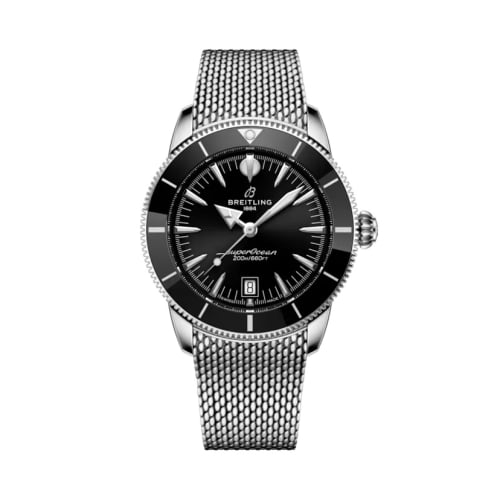 Breitling Superocean Heritage B31 Automatic 42 Stainless Steel / Black / Milanese