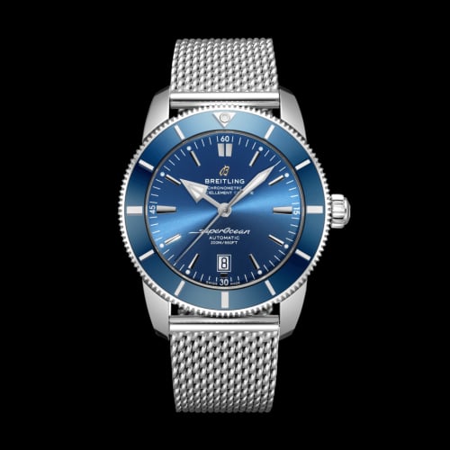 Breitling Superocean Heritage II 46 Stainless Steel / Blue / Blue / Bracelet
