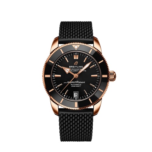 Breitling Superocean Heritage II 42 Red Gold / Black / Black / Rubber