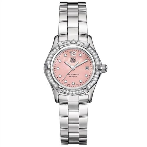 TAG Heuer Aquaracer 300M Quartz 27 Stainless Steel / Diamond / MOP - Diamond / Bracelet
