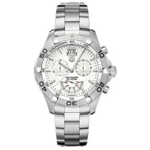 TAG Heuer Aquaracer 300M Quartz Chronograph 43 Stainless Steel / Silver / Bracelet