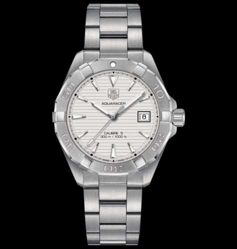 TAG Heuer Aquaracer 300M Calibre 5 40.5 Stainless Steel / Silver / Bracelet