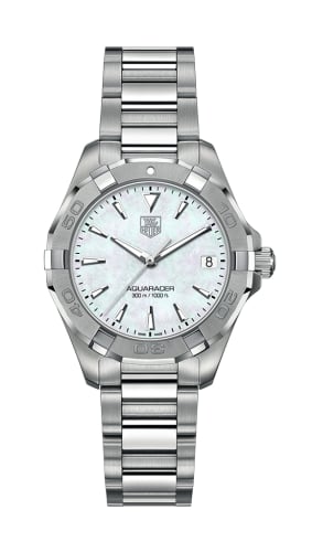 TAG Heuer Aquaracer 300M Quartz 32 Stainless Steel / MOP / Bracelet