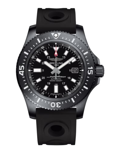 Breitling Superocean 44 Special Blacksteel / Black / Rubber
