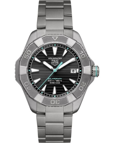 TAG Heuer Aquaracer Professional 200 Solargraph 40 Titanium / Black / Bracelet