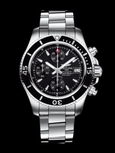 Breitling Superocean Chronograph 42 Stainless Steel / Black / Bracelet