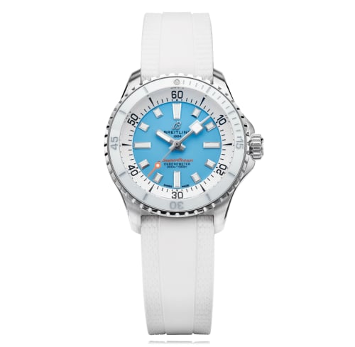 Breitling SuperOcean Automatic 36 Stainless Steel / Ice Blue / Bucherer
