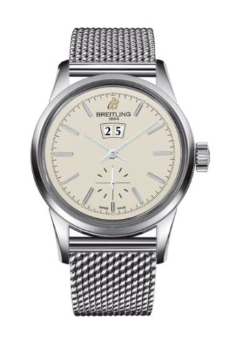 Breitling Transocean 38 Stainless Steel / Silver / Bracelet