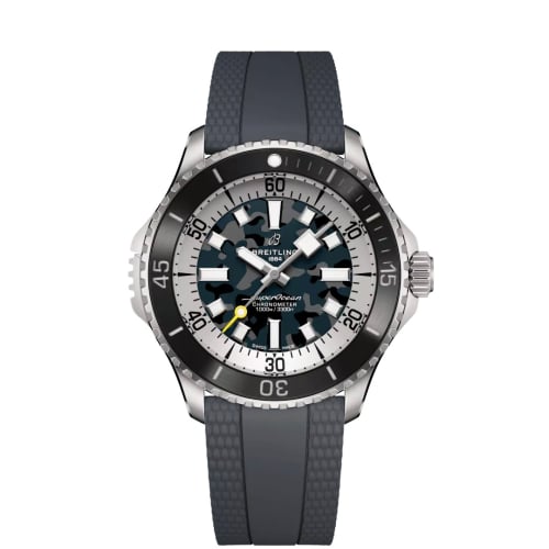 Breitling SuperOcean Automatic 46 Super Diver Titanium / Camouflage / Rubber