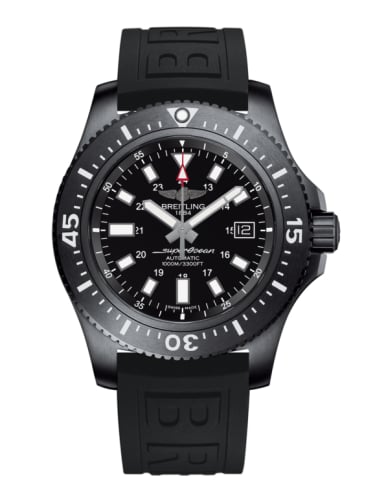 Breitling Superocean 44 Special Blacksteel / Black / Rubber