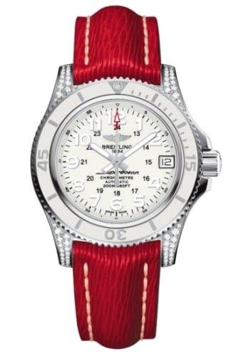 Breitling Superocean II 36 Diamond / White / Sahara