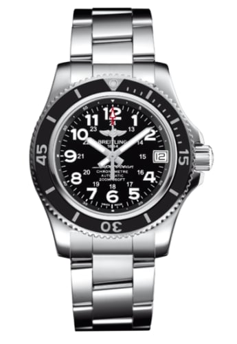 Breitling Superocean II 36 Black / Bracelet