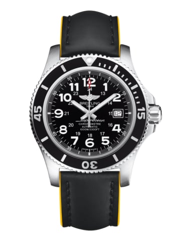 Breitling Superocean II 44 Stainless Steel / Black / Volcano Black / Rubber