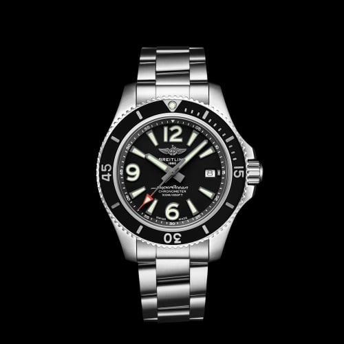 Breitling Superocean 42 Stainless Steel / Black / Bracelet