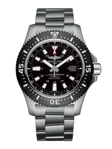 Breitling Superocean 44 Special Stainless Steel / Volcano Black / Bracelet