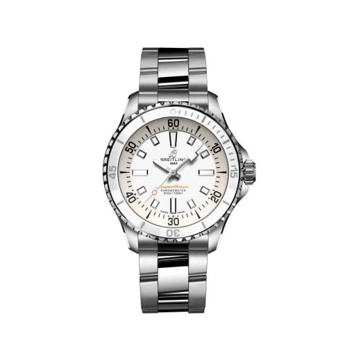 Breitling SuperOcean Automatic 36 Stainless Steel / White / Bracelet