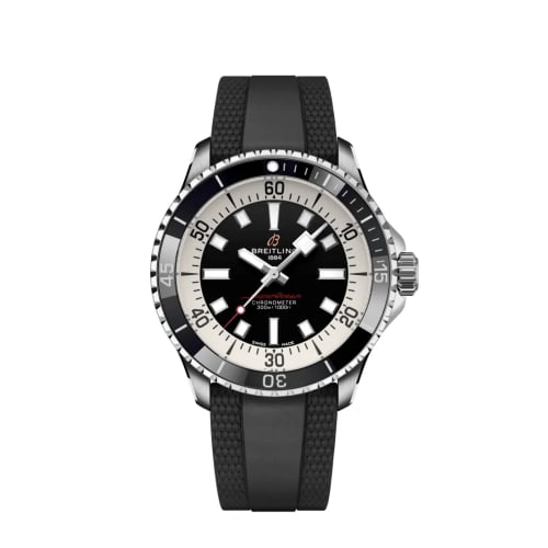 Breitling SuperOcean Automatic 42 Stainless Steel / Black / Rubber