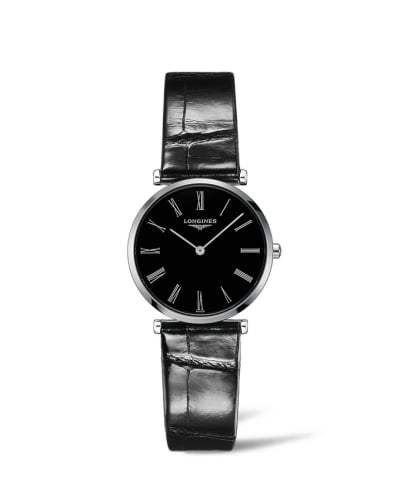 Longines La Grande Classique Quartz 29 Stainless Steel / Black - Roman