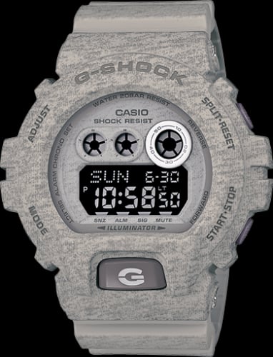 Casio GD-X6900HT-8 Heathered Grey