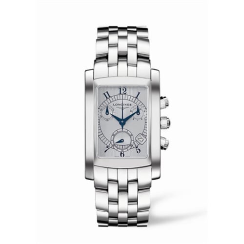 Longines DolceVita 28 Quartz Chronograph Stainless Steel Silver