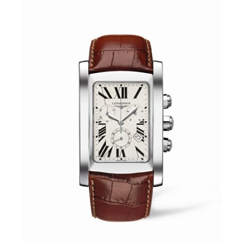 Longines DolceVita XL Chronograph Stainless Steel Roman