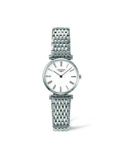 Longines La Grande Classique Quartz 24 Stainless Steel / White - Roman / Bracelet