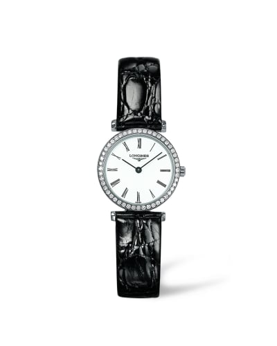 Longines La Grande Classique Quartz 24 Diamond Bezel