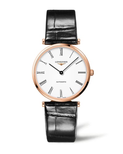Longines La Grande Classique Automatic 38 PVD Red Gold / White - Roman