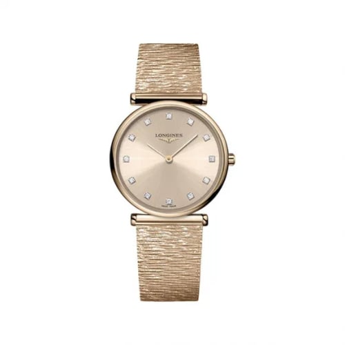Longines La Grande Classique Quartz 29 Red Gold / Pink / Bracelet