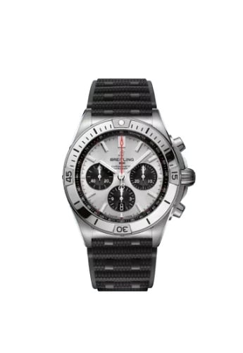 Breitling Chronomat B01 42 Stainless Steel / Silver / Rubber
