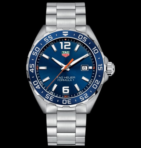 TAG Heuer Formula 1 Quartz 43 Stainless Steel / Blue / Bracelet
