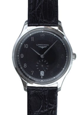Longines Heritage Prestige White Gold / Black