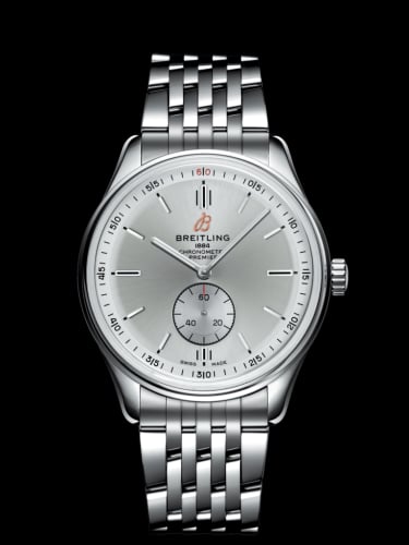 Breitling Premier Automatic 40 Stainless Steel / Silver / Bracelet