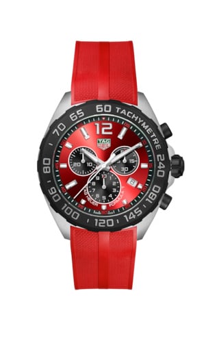 TAG Heuer Formula 1 Quartz Chronograph Stainless Steel / Red