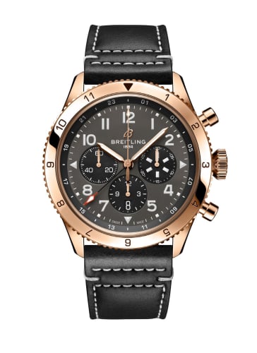 Breitling Super AVI B04 Chronograph GMT 46 P-51 Mustang Red Gold / Boutique Edition