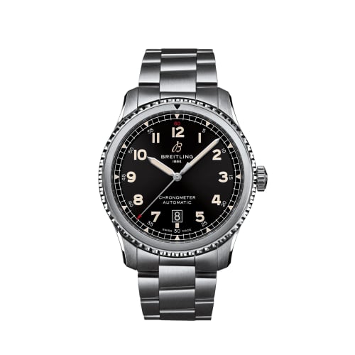 Breitling Aviator 8 Automatic 41 Stainless Steel / Black / Bracelet