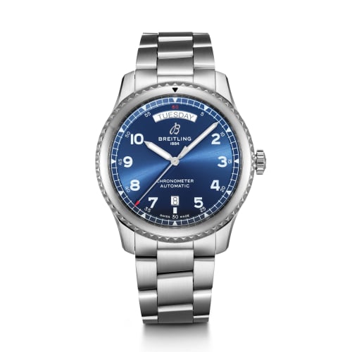 Breitling Navitimer 8 Automatic Day &amp; Date 41 Stainless Steel / Blue / Bracelet