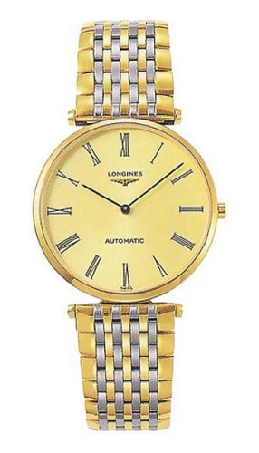 Longines La Grande Classique Automatic 36 Two Tone / Champagne
